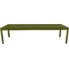 Image de Table Rectangulaire Extensible 149/299 x 100 cm Ribambelle en Aluminium Métal