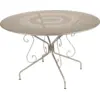 Image de Table Ronde Ø117 cm Montmartre en Acier Métal
