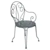 Image de Lot de 2 Fauteuils Empilables Montmartre en Acier Métal