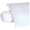 Image de Sous-taie d'oreiller molleton 100% coton gratté 60x60 cm blanc