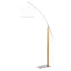 Image de Lampadaire Rainbow Bois / Métal / Tissus