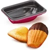Image de Creabake 3 moules a madeleines 8,3x6,5 cm J3079904