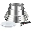 Image de BATTERIE DE CUISINE 8 PIECES INGENIO EMOTION INDUCTION ET FOUR L8968S04