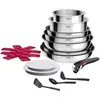 Image de Ingenio Cook Eat set Inox 15p Casseroles, poeles et ustensiles L881SF04