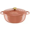 Image de Tefal Cocotte AIR SOFT LIGHT ovale 30x23cm en fonte d''aluminium induction E2698904