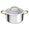 Image de PAUL BOCUSE H8244602 24 CM AVEC COUVERCLE EN VERRE