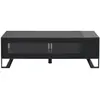 Image de Meuble Naga 1400 Carbon + Trappe + QI + Chargeur 4 USB