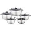 Image de BAUMALU 341979 Batterie 9 pieces inox - Tous feux dont induction
