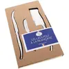 Image de Coffret de 3 couteaux à fromages Laguiole Inox Métal