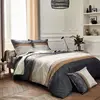 Image de Taie d'oreiller satin Tiago Noir 65 x 65 cm Coton