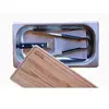 Image de Coffret du Chef 4 accessoires Bois / Métal