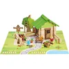 Image de Jeu de Construction Maison et Jardin - JEUJURA - Bois Naturel - 135 Pieces