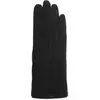 Image de Isotoner Gant en tissu noir pour femme taille unique