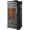 Image de Poele a bois INVICTA Chatel - Puissance optimale: 8 kW - Max: 12 kW- Bûches 34 cm max - Fonte - Fabriqué en France - Ecodesign
