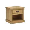 Image de Table de chevet 1 tiroir bois massif Indra Bois