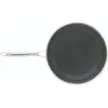 Image de POELE BLACK CUBE 24 CM EN ACIER INOXYDABLE FOND NID D''ABEILLE TOUS FEUX DONT INDUCTION