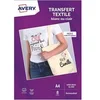 Image de Lot de 8 Transferts A4 T-Shirt C9405-8 Blanc ou clair pour textiles