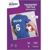 Image de Lot de 4 Transferts A4 T-Shirt Noir ou foncé pour textiles
