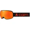 Image de Cairn Masque de ski MAGNETIK SPX3 MAT BLACK ORANGE Noir
