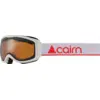 Image de Cairn Masque de ski FUNK OTG PHOTOCHROMIC MAT WHITE ORANGE Blanc