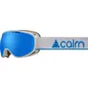 Image de Cairn Masque de ski GENIUS OTG SPX3 MAT WHITE BLUE Blanc