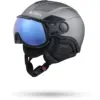Image de Cairn Casque de ski HELIOS LEATHER EVOLIGHT NXT® METALLIC SILVER Gris 55/57