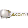 Image de Cairn Masque de ski BLAZE M PURE SPX3 MAT WHITE GOLD LEAF Blanc