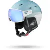 Image de Cairn Casque de ski XPLORER VISOR EVOLIGHT NXT® MAT METALLIC EUCALYPTUS Bleu 54/56