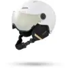 Image de Cairn Casque de ski ANDROID VISOR MAT WHITE BISCUIT Blanc 59/60