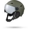 Image de Cairn Casque de ski ELECTRON VISOR MAT KHAKI Vert 53/54