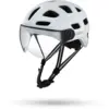Image de Cairn Casque de vélo QUARTZ VISOR MAT METALLIC WHITE Blanc L