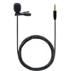Image de INFLUENCE - Pack de 2 microphones cravate port jack - noir