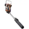 Image de INFLUENCE - Perche a selfie Bluetooth 2 en 1 - noir