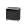 Image de Meuble Cuisson avec Tablette pour Cuisine d'Extérieur 80 x 55 cm en Acier Métal