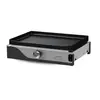 Image de Plancha La Petite Française Électrique 150 Duo Inox et Acier Noir Métal