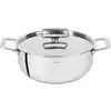 Image de Faitout 2 anses avec couvercle inox Castel Pro Diamètre 20 cm