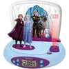 Image de Réveil Projecteur La Reine des Neiges 2 - Effets sonores et veilleuse intégrée - LEXIBOOK