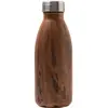 Image de Bouteille isotherme 500ml acier inoxydable Bois
