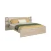 Image de Lit avec tiroirs de rangement en option Palmyre 160 x 200 cm Bois