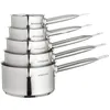 Image de ARTHUR MARTIN Set de de 5 Casseroles - Acier inoxydable - Intérieur satiné avec graduation - Bec verseur - Tous feux dont induction