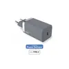 Image de Chargeur secteur 20W 1 Port C + Cable C/C 1,2m Recycle Gris