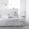 Image de Housse de couette TODAY Essential - 220 x 240 cm - 2 personnes - 100% Coton uni - Craie