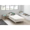 Image de DEKO DREAM Matelas mousse 90 x 190 cm - Confort ferme - Epaisseur 12 cm - KIETOA