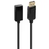 Image de ADAPTATEUR DISPLAYPORT MALE VERS HDMI FEMELLE 15 CM NOIR