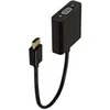 Image de ADAPTATEUR HDMI MALE VERS VGA FEMELLE 20 CM NOIR
