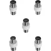 Image de KIT 5 ADAPTATEURS COAXIAL TV