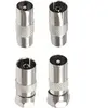 Image de KIT 4 ADAPTATEURS F/COAXIAL