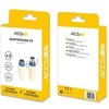 Image de FICHES ANTENNE TV COAXIALE MALE + FEMELLE 9,52 MM