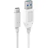 Image de CABLE USB-C VERS USB A 3.0 B BLANC 1M