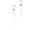 Image de Cable Plat USB-C vers USB-C 1M Blanc